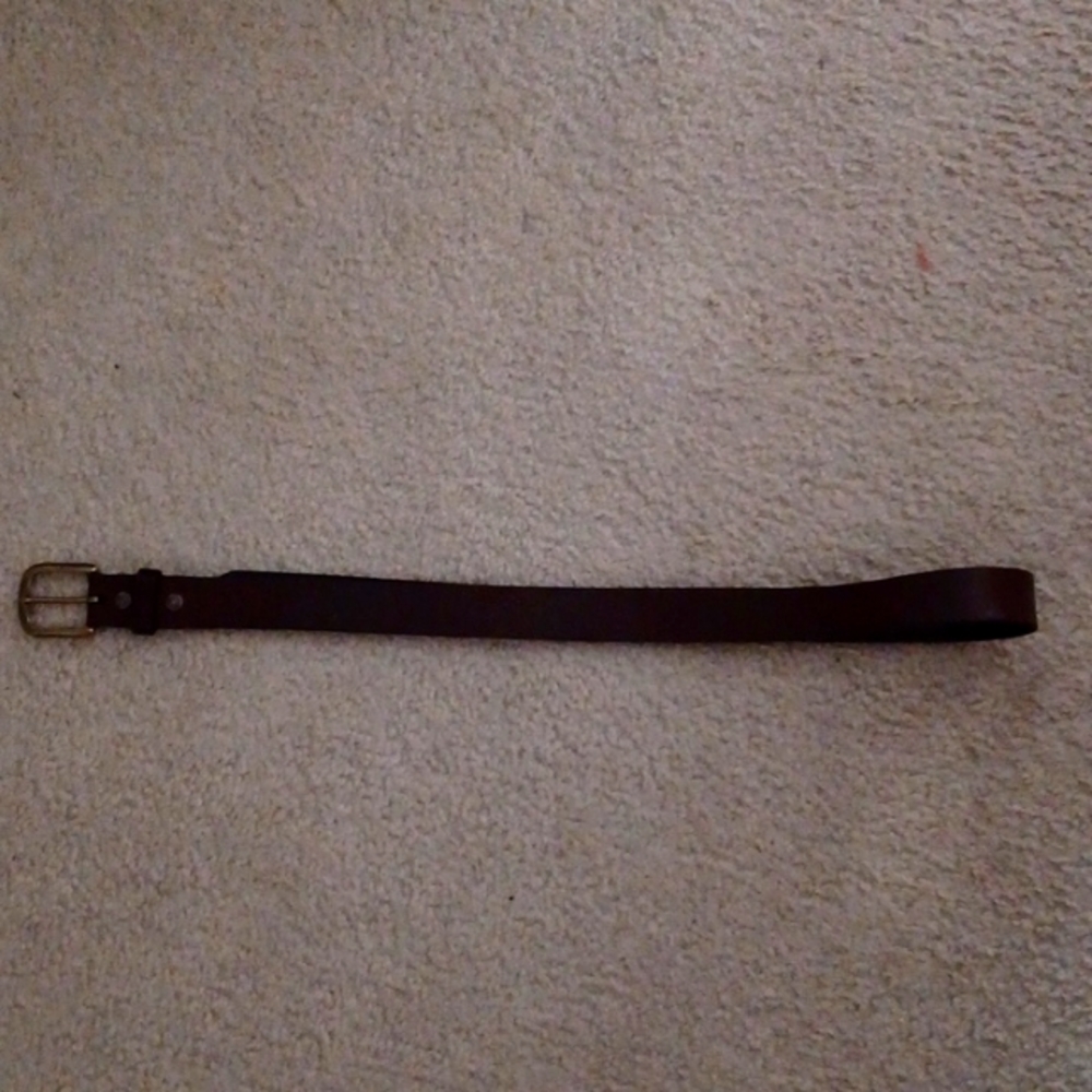 Brown Leather Belt